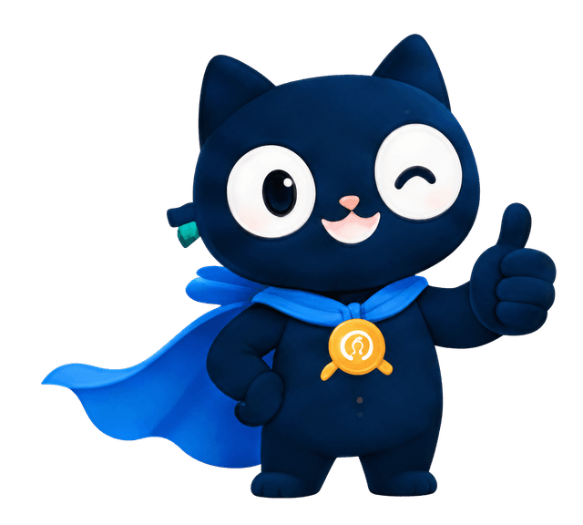 法财猫吉祥物
